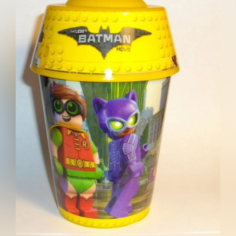 LEGO Batman Movie Robin/Catwoman Cup McDonalds 2017